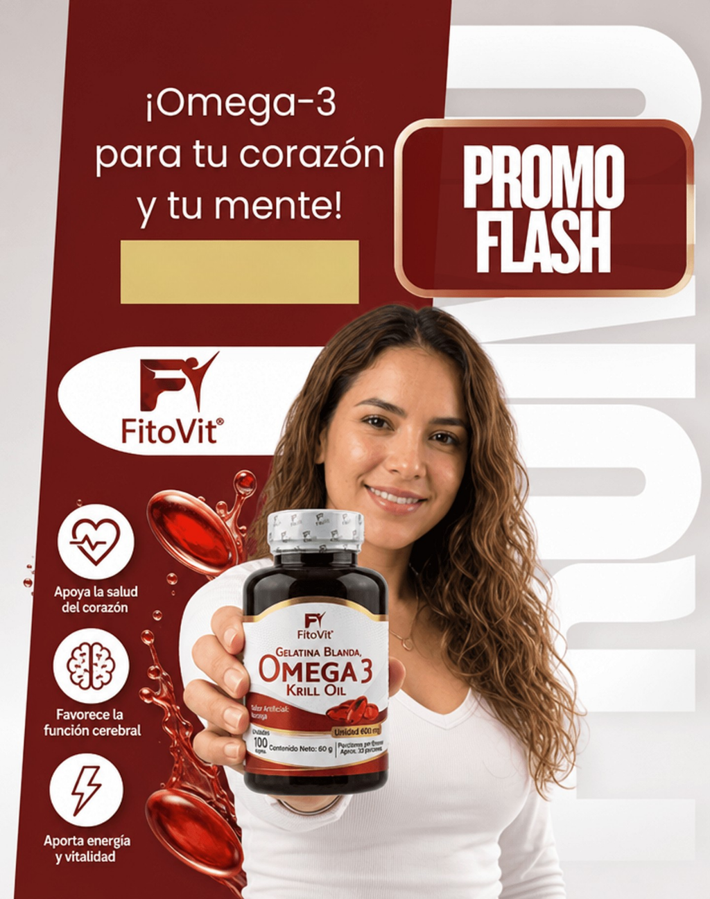 Omega 3 X100und Fitovit