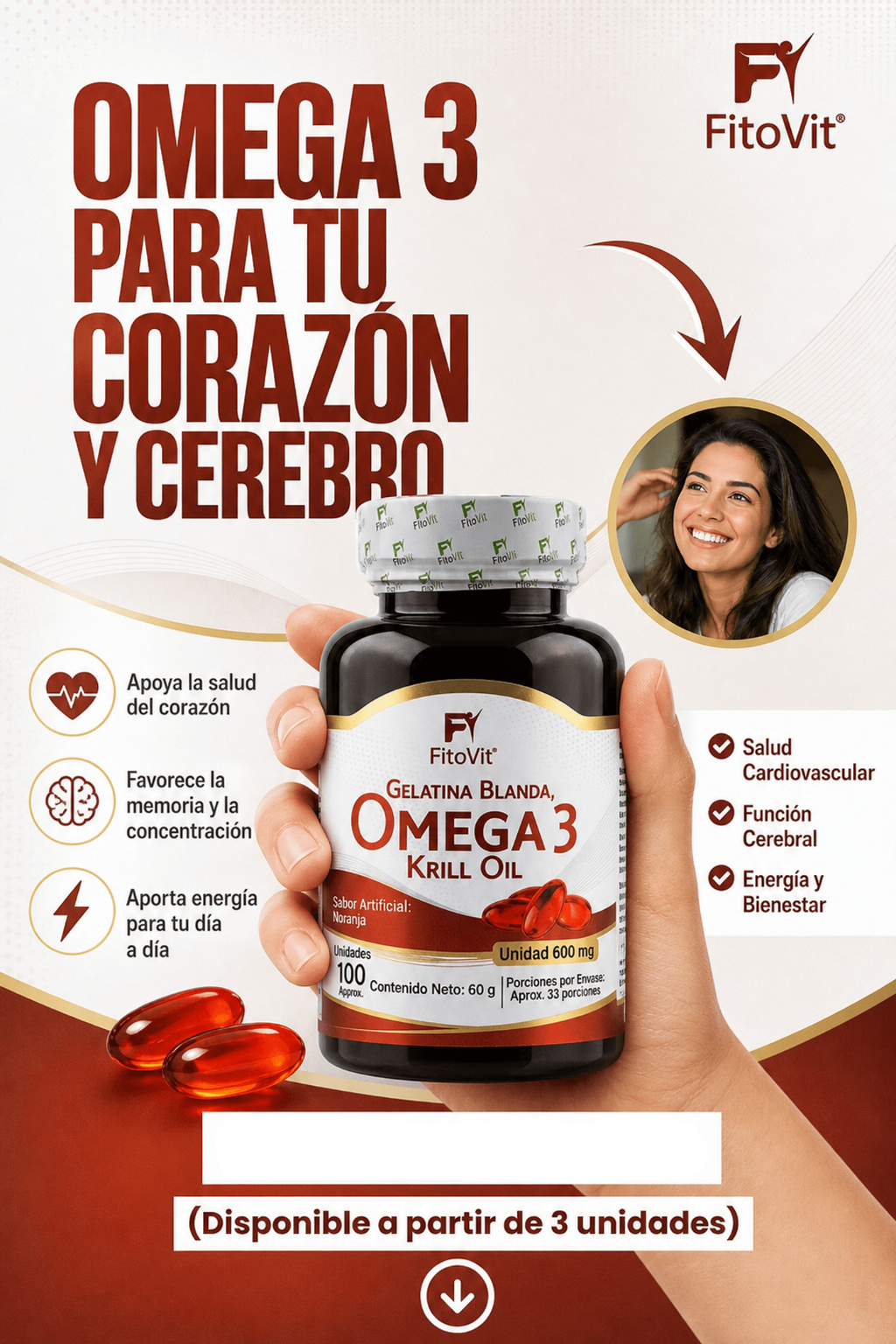 Omega 3 X100und Fitovit
