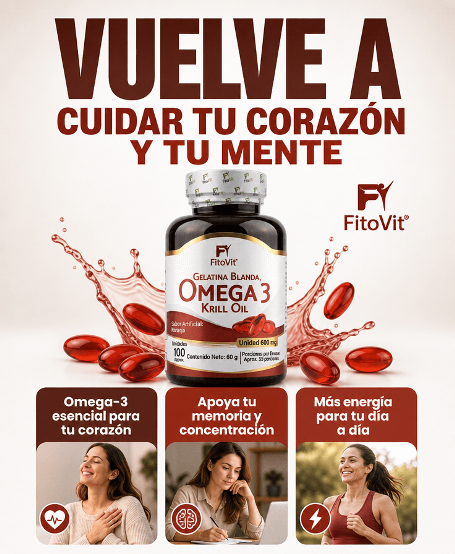 Omega 3 X100und Fitovit
