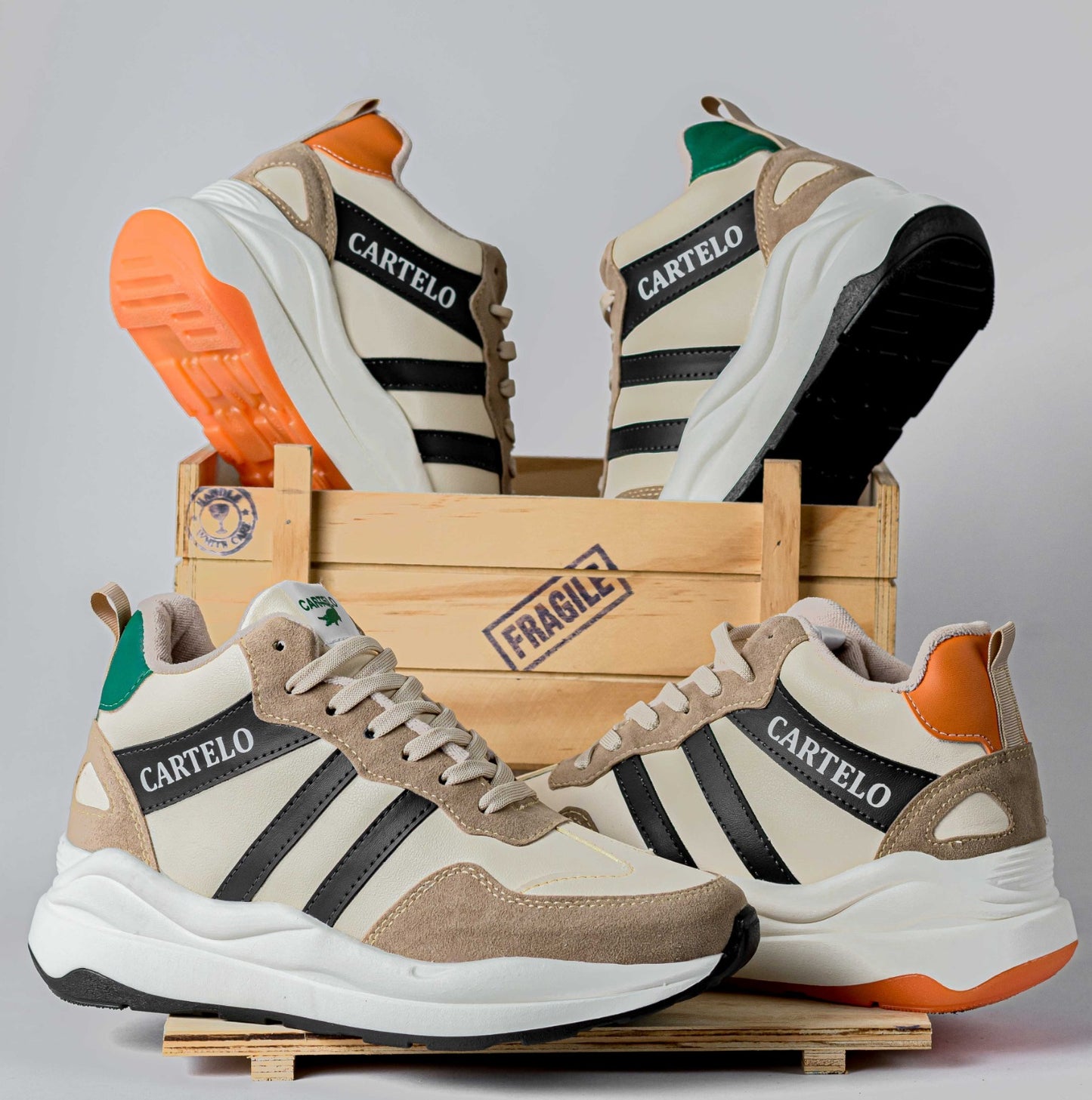 Botas Cartelo Hombre  Sale Black DAY