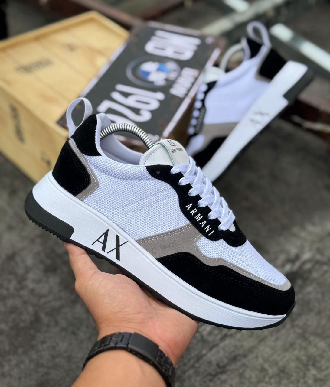 Tenis Caballero AR011 Super  Black DAY